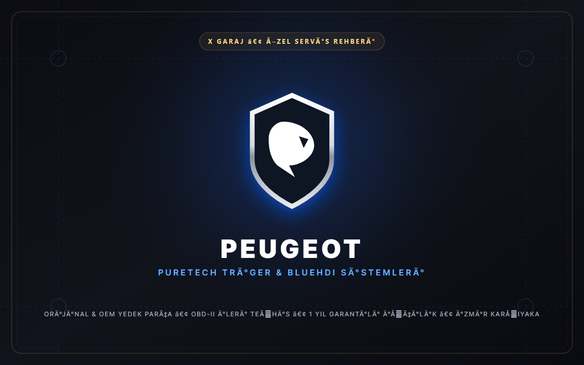 Peugeot Özel Servis İzmir Karşıyaka