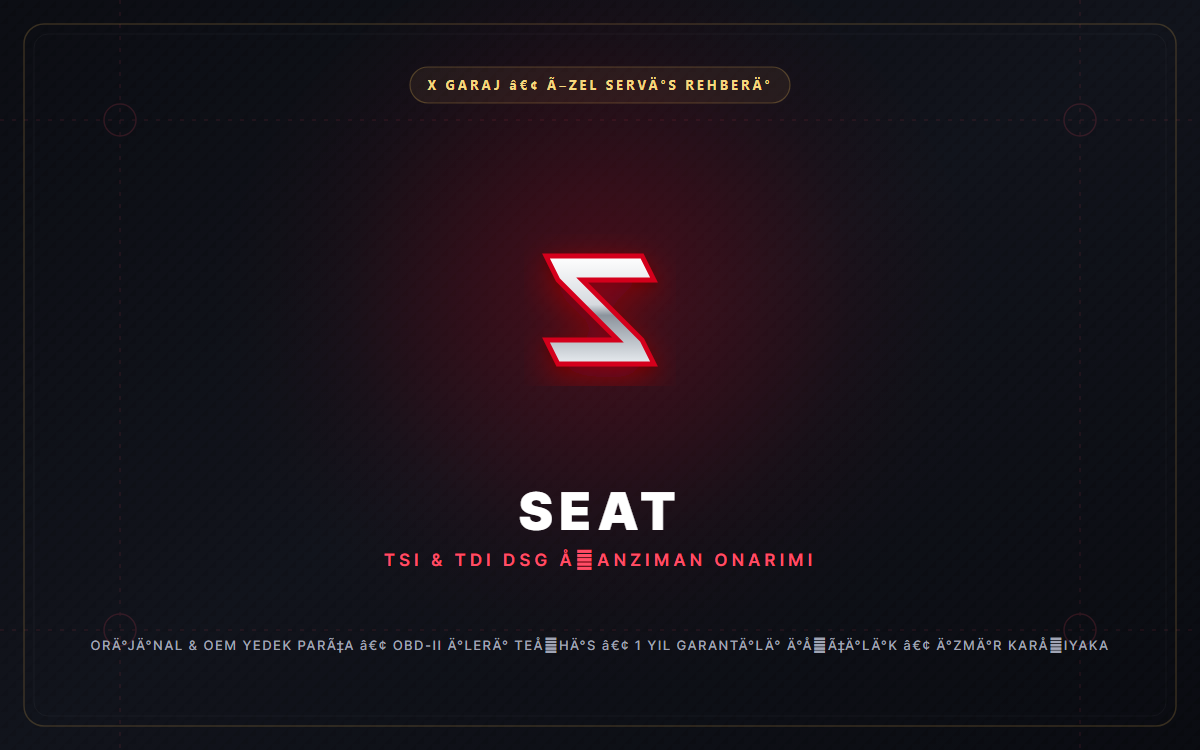 Seat Özel Servis İzmir Karşıyaka
